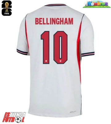 Inglaterra Jude Bellingham #10 Primera Equipación Mundial 2026 Manga Corta